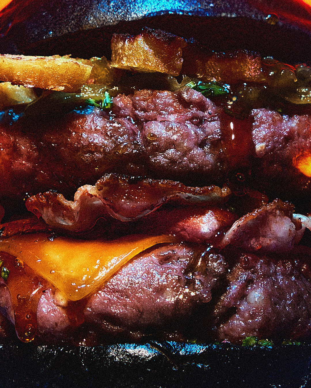 STRANGER Burger por Sancho Casual Burger. Tribute to Stranger Things